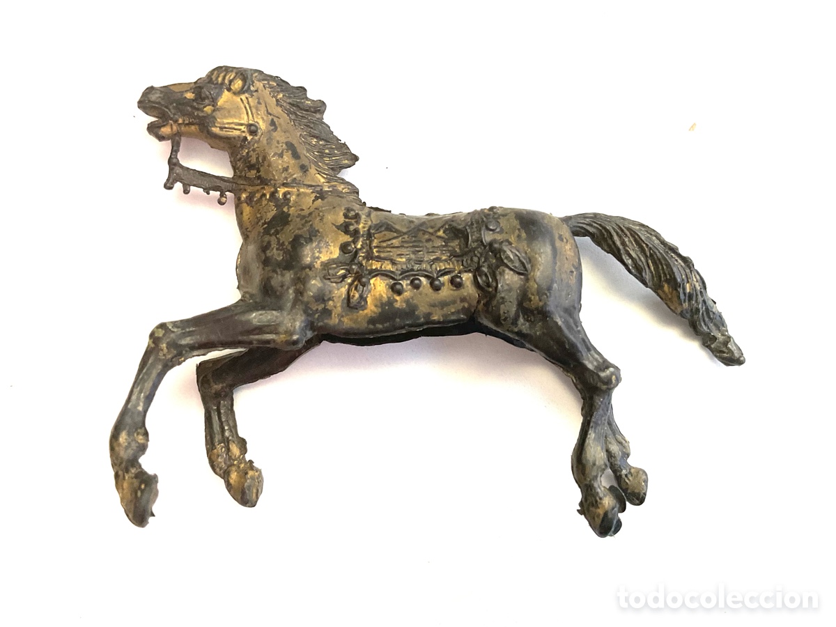 Figuras de Goma y PVC: Antigua Figura en Plastico. Caballo Reigon / Reygon. A&ntilde;os 70/80