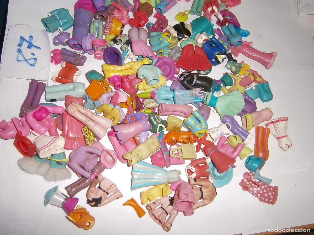 Figuras de goma y PVC: GRAN LOTE DE COMPLEMENTOS PARA MU&Ntilde;ECAS POLY - Foto 2
