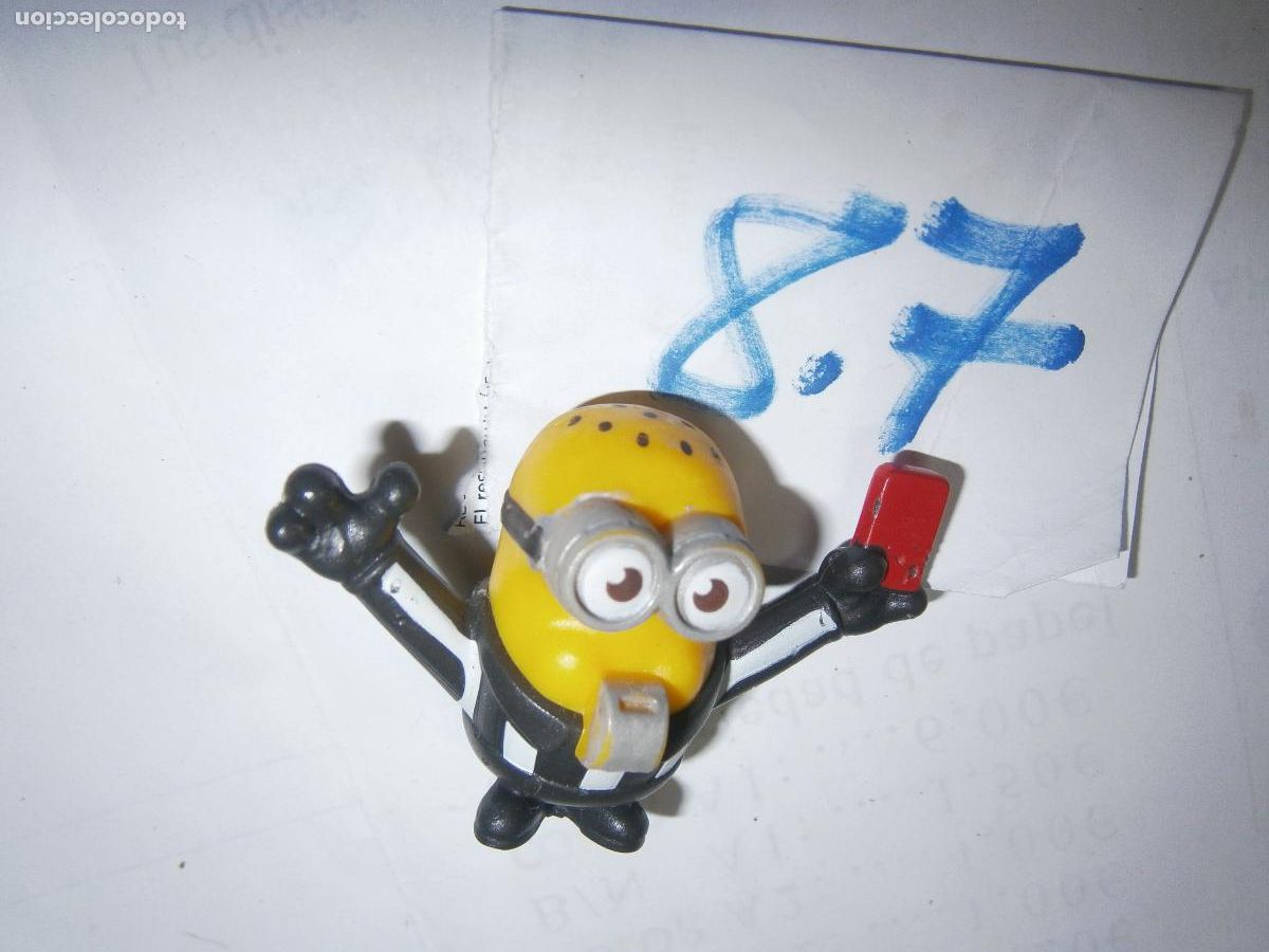 Figure di Gomma e PVC: FIGURA DE DIBUJOS ANIMADOS - MINIONS