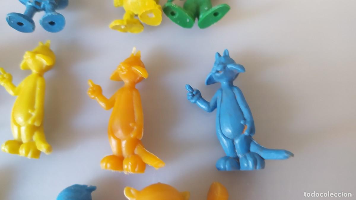 Figuras de goma y PVC: LOTE FIGURAS DE PLASTICO DUNKIN - Foto 5