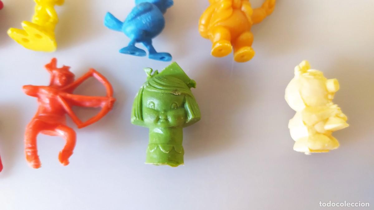 Figuras de goma y PVC: LOTE FIGURAS DE PLASTICO DUNKIN - Foto 9