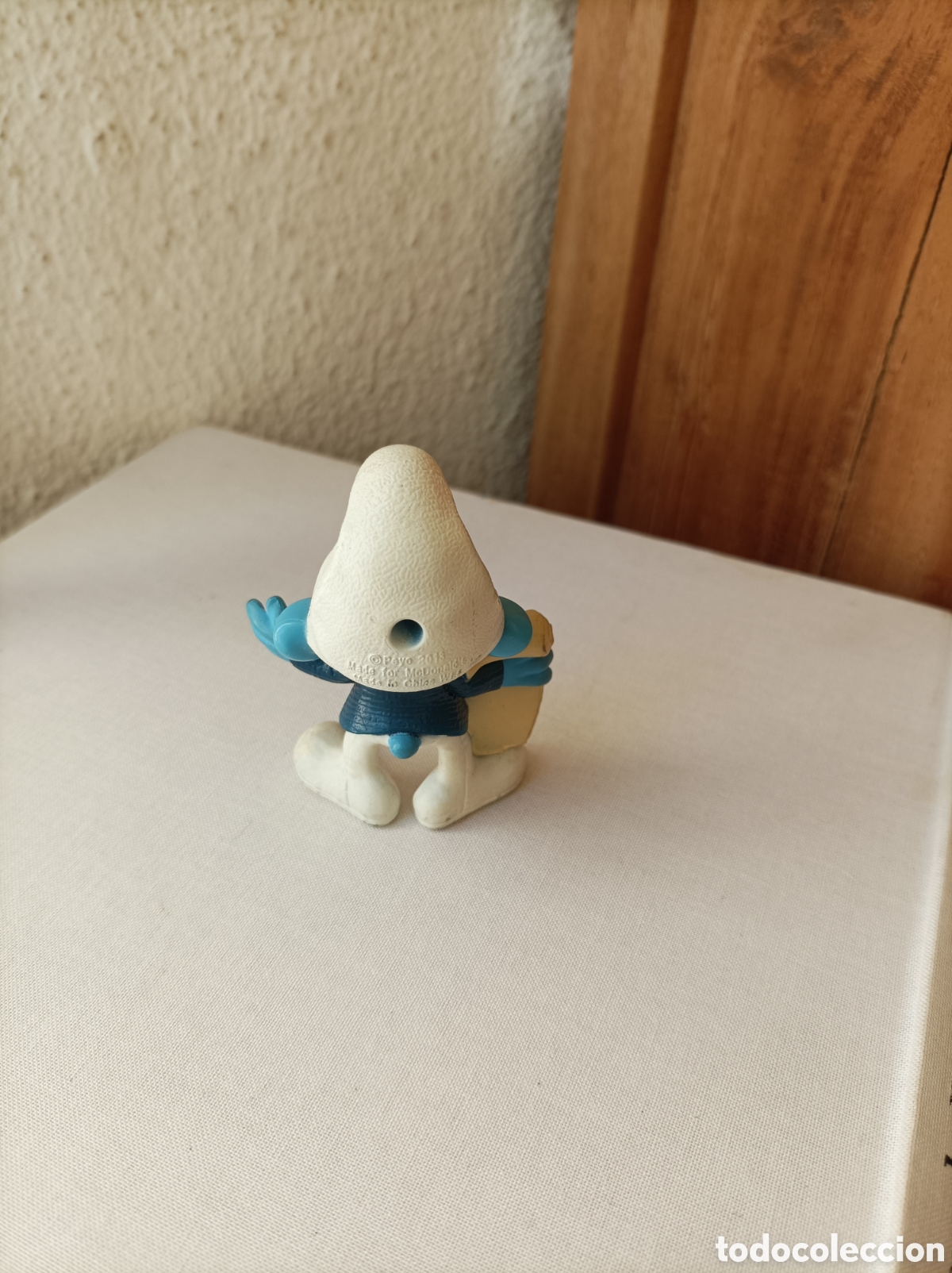 Figuras de goma y PVC: Figura pitufo McDonalds. - Foto 2