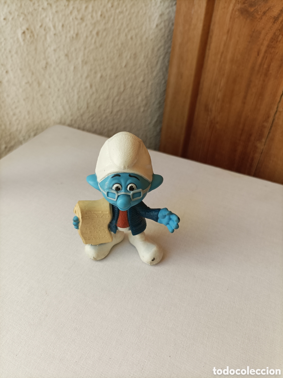 Figuras de goma y PVC: Figura pitufo McDonalds. - Foto 1