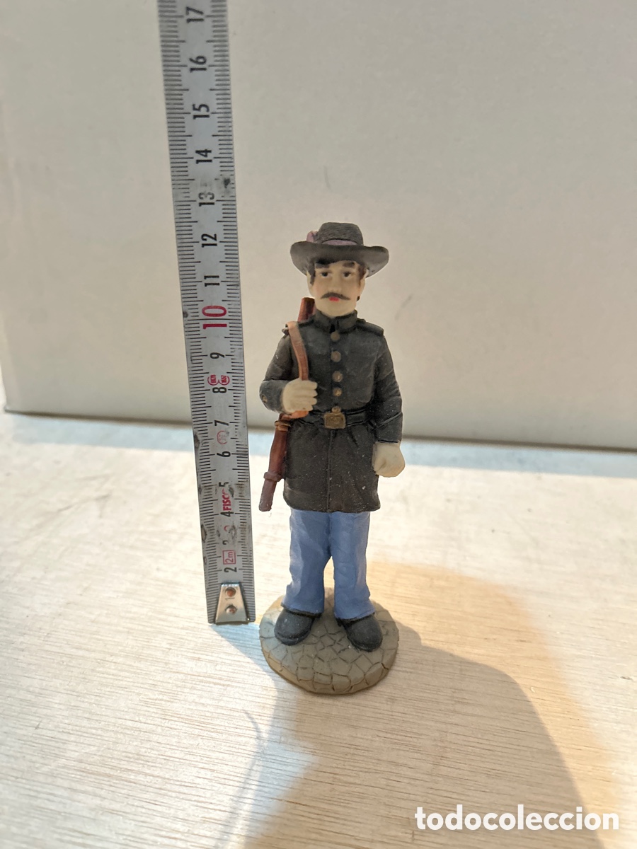 Figuras de goma y PVC: SOLDADO RESINA EJ&Eacute;RCITO YANQUI - Foto 2