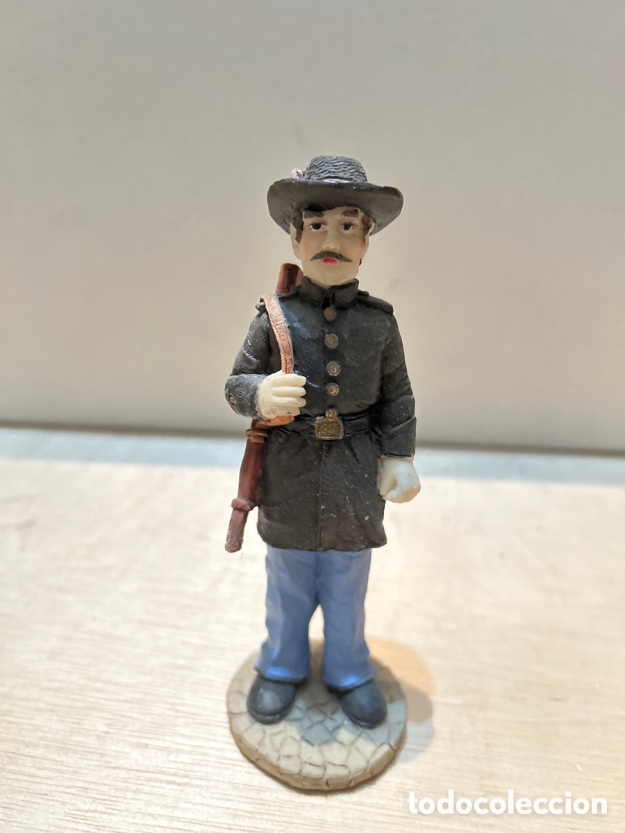 Figuras de goma y PVC: SOLDADO RESINA EJ&Eacute;RCITO YANQUI - Foto 1