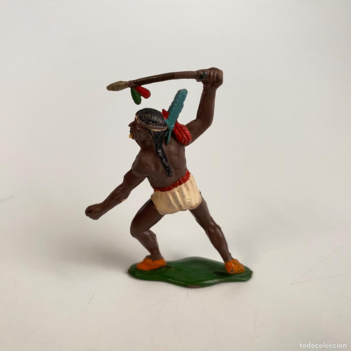 Figuras de goma y PVC: Guerrero indio de Teixido - Foto 2