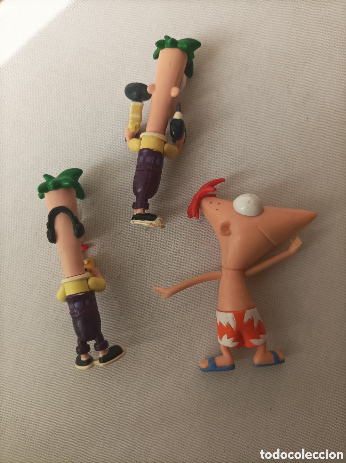 Figuras de goma y PVC: Lote figuras phineas y ferb - Foto 2