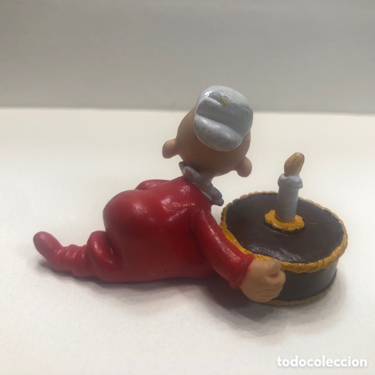 Figuras de goma y PVC: Cocoliso con pastel de la colecci&oacute;n Popeye comics spain - Foto 2