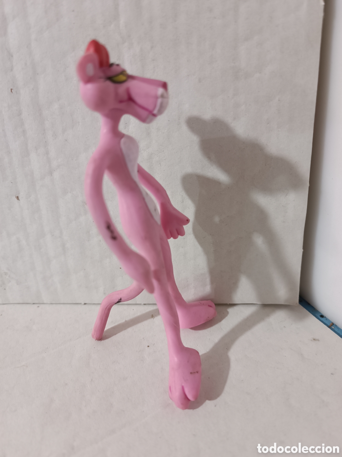 Figuras de goma y PVC: Figura pantera rosa , pl&aacute;stico flexible - Foto 4