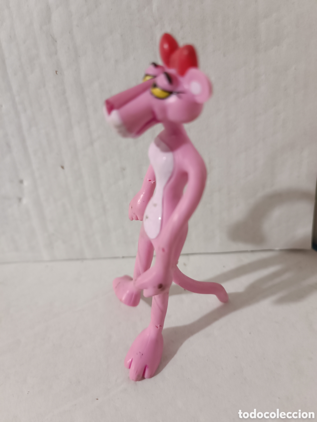 Figuras de goma y PVC: Figura pantera rosa , pl&aacute;stico flexible - Foto 5