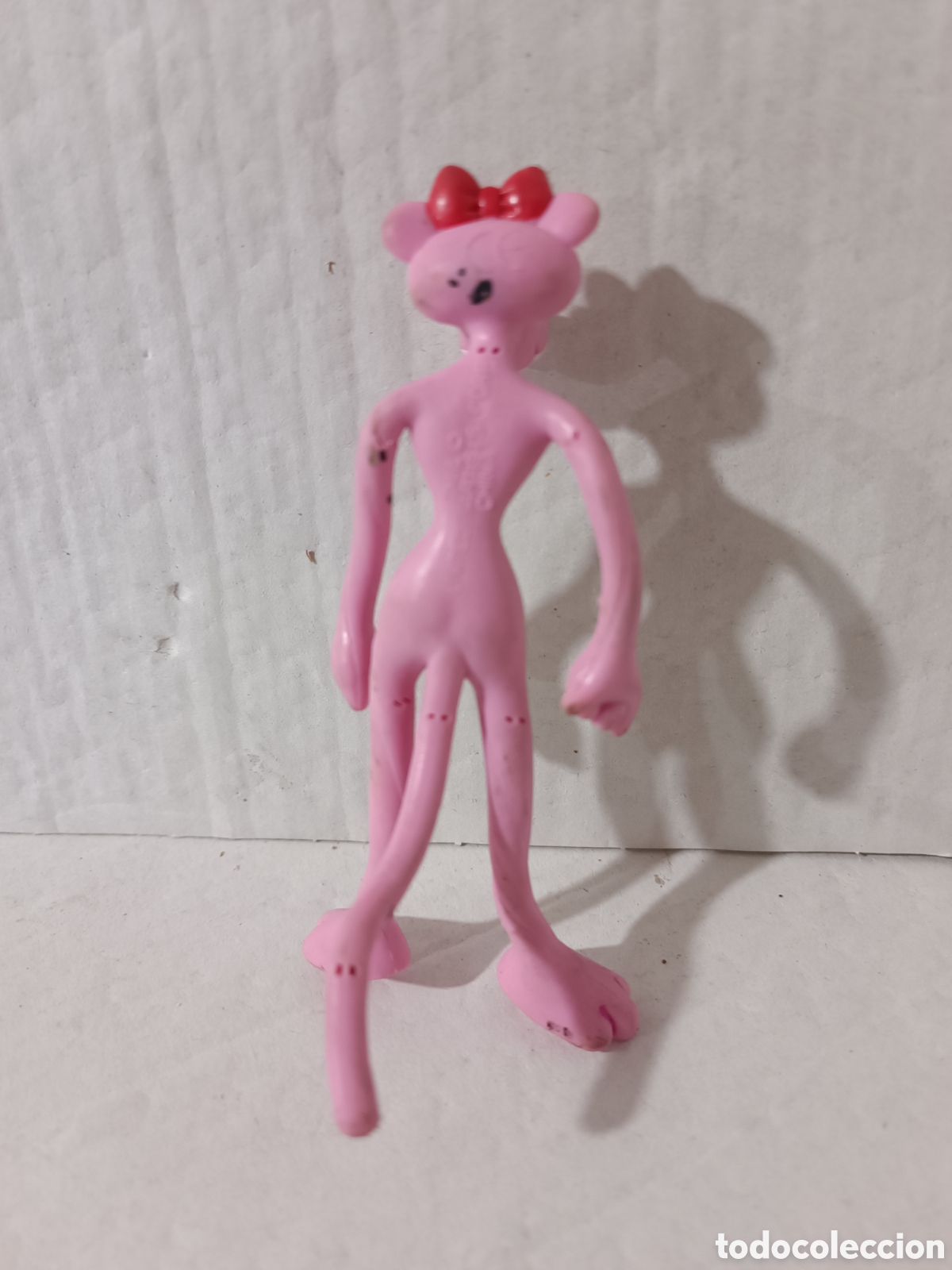 Figuras de goma y PVC: Figura pantera rosa , pl&aacute;stico flexible - Foto 6