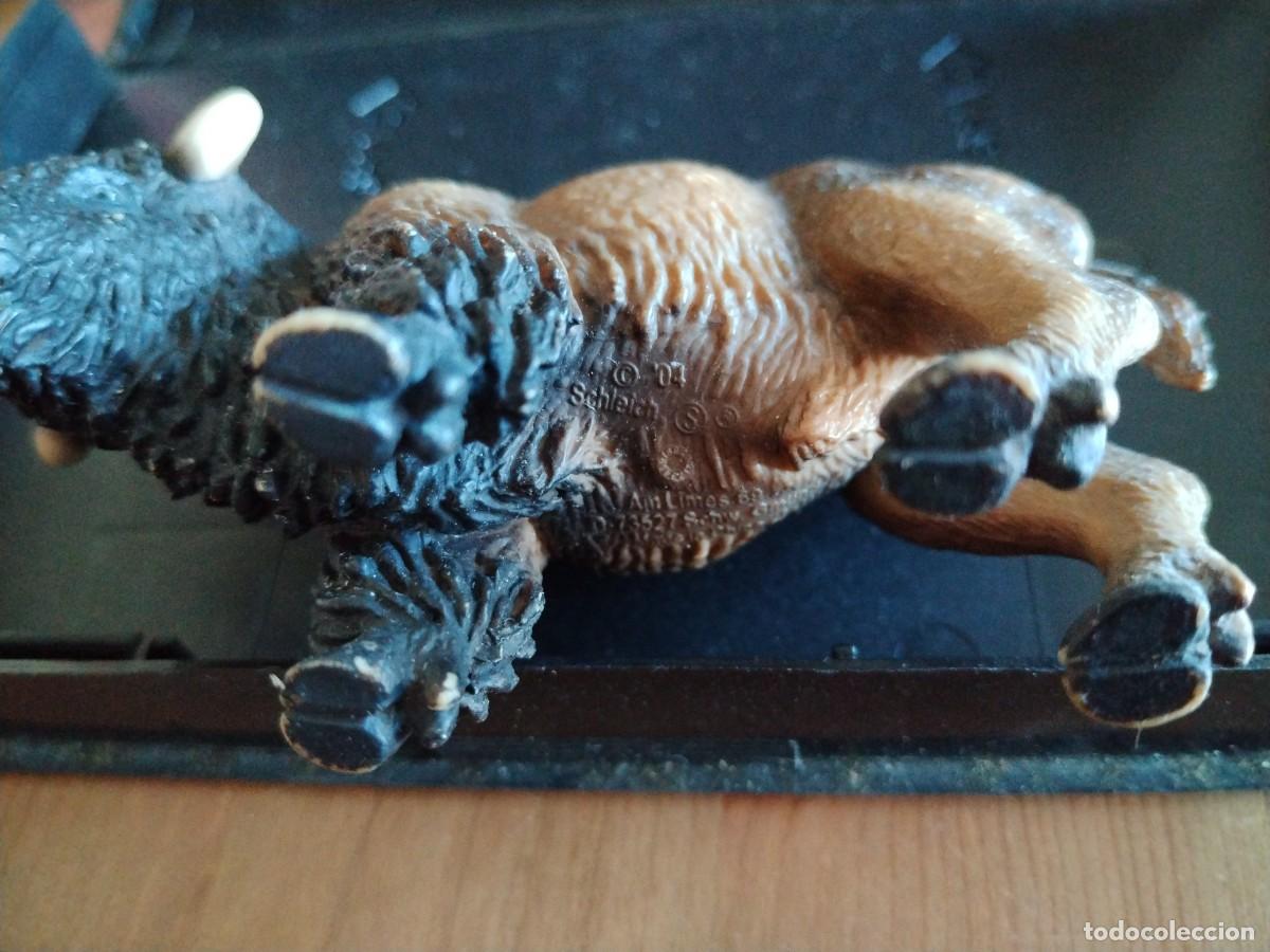 Figuras de goma y PVC: bufalo schleich -bisonte - Foto 4