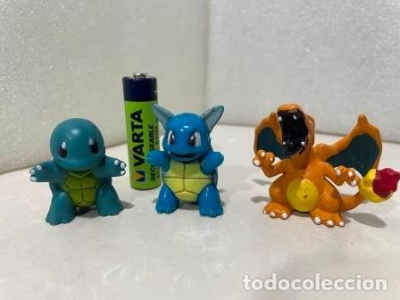Figuras de goma y PVC: POKEMON - CHARIZARD + Wartortle + SQUIRTLE - Foto 1