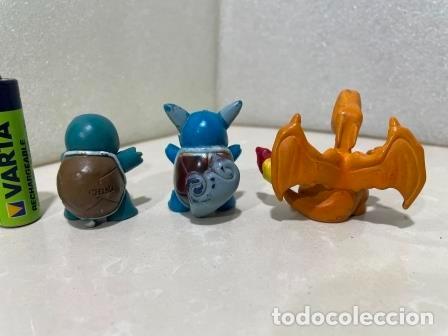 Figuras de goma y PVC: POKEMON - CHARIZARD + Wartortle + SQUIRTLE - Foto 2