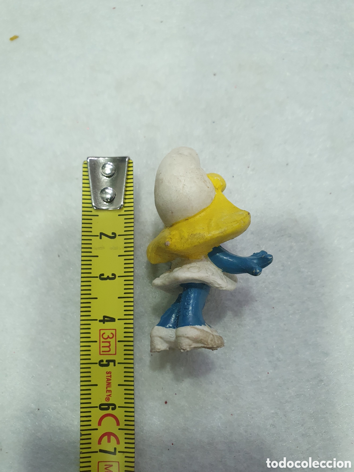 Figuras de goma y PVC: Pitufina de goma. (L30) - Foto 2