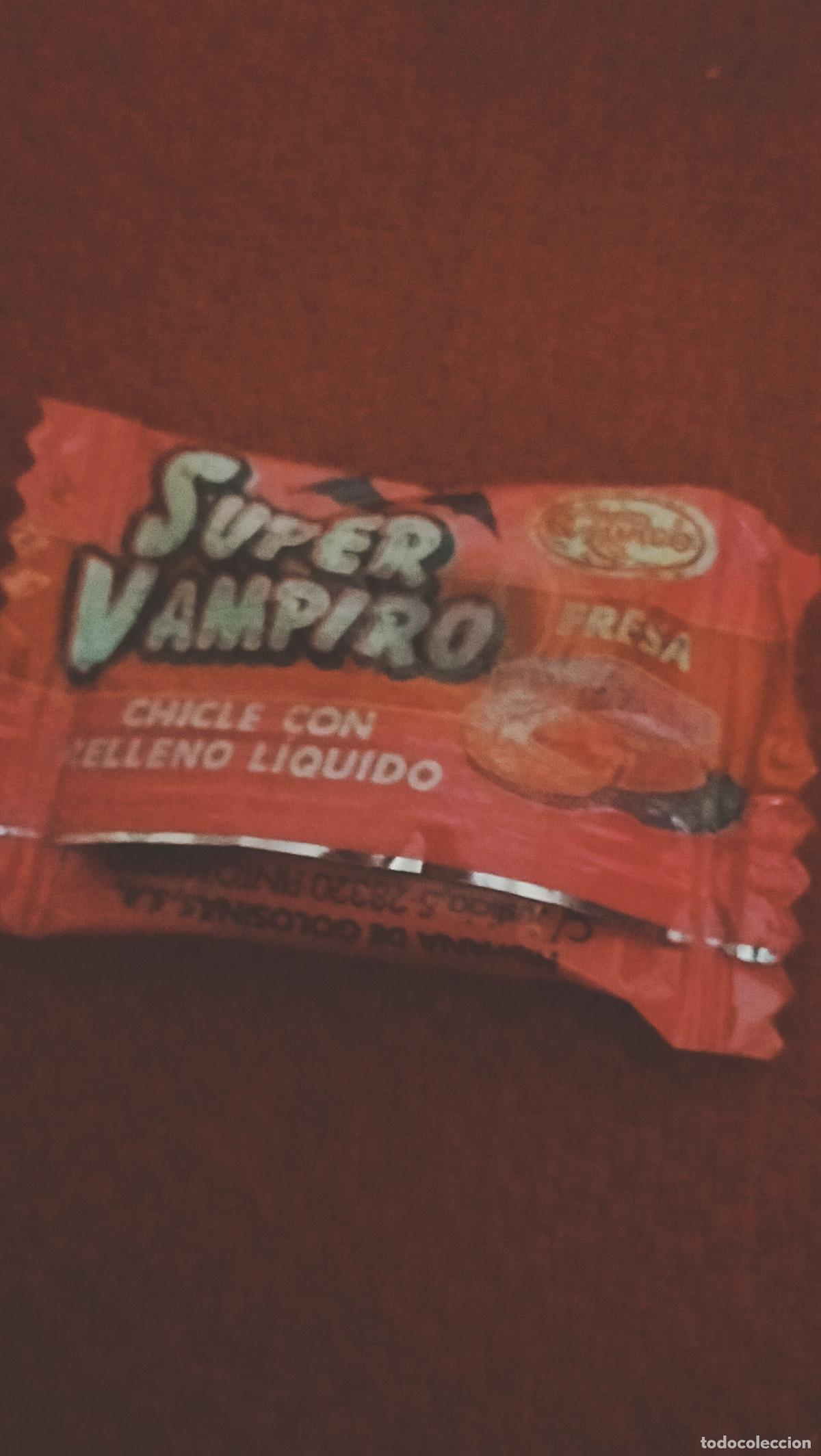 Figuras de goma y PVC: ANTIGUO CHICLE SUPER BAMPIRO - Foto 2