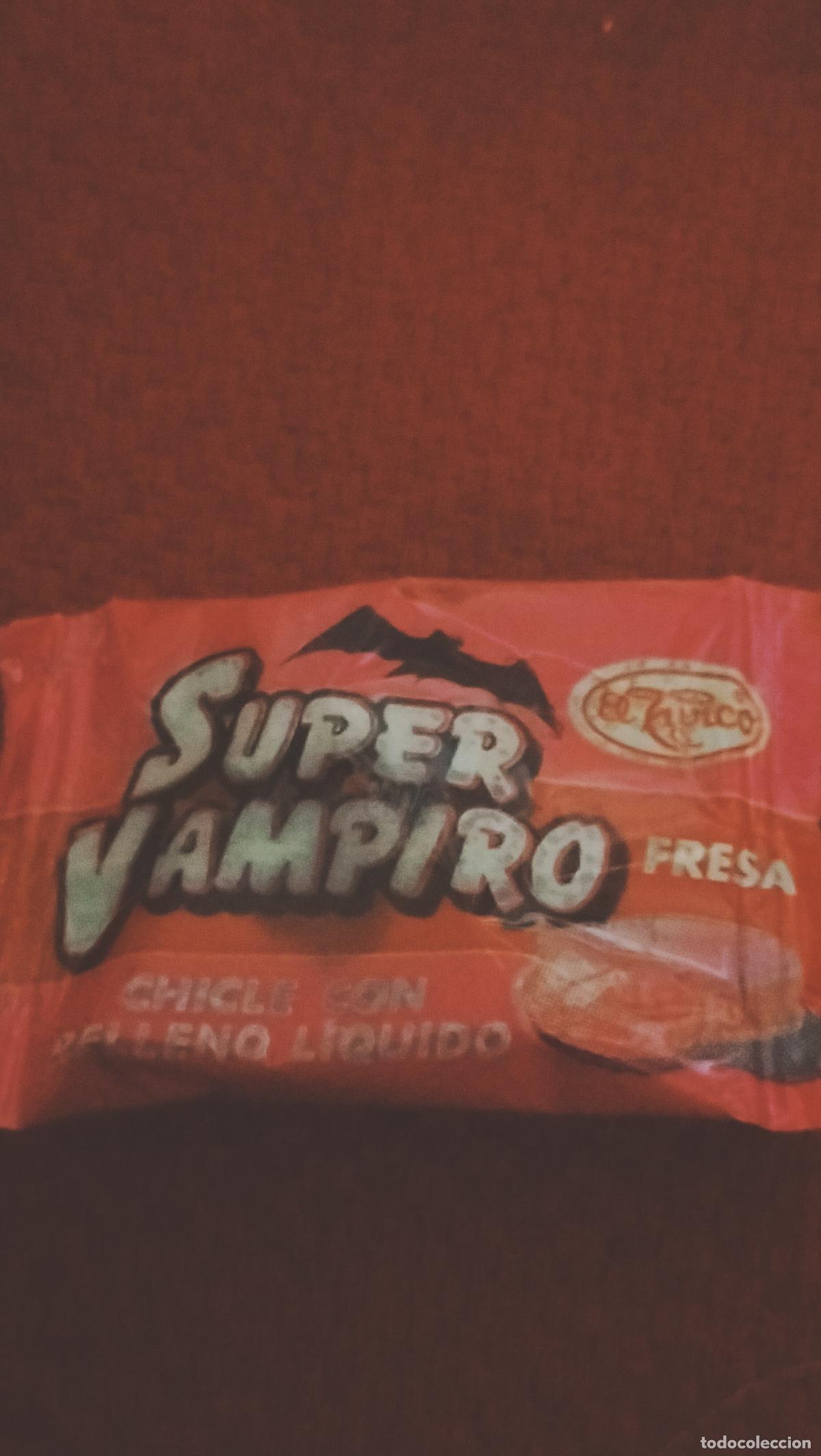 Figuras de goma y PVC: ANTIGUO CHICLE SUPER BAMPIRO - Foto 1