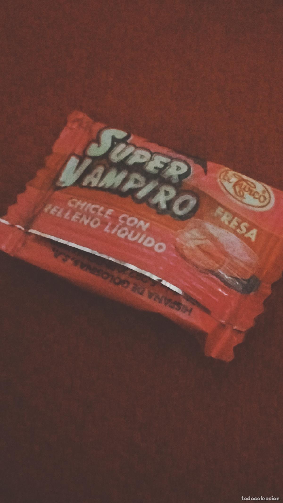 Figuras de goma y PVC: ANTIGUO CHICLE SUPER BAMPIRO - Foto 2
