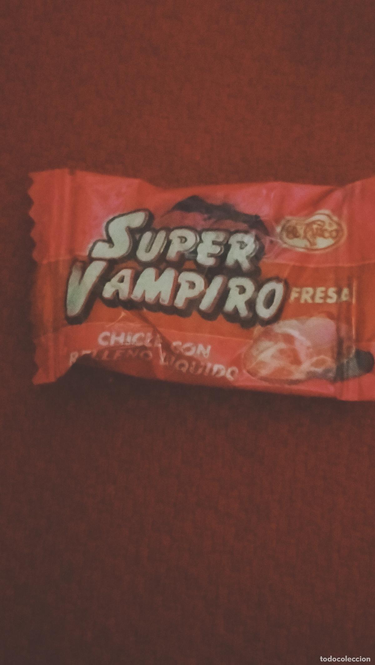 Figuras de goma y PVC: ANTIGUO CHICLE SUPER BAMPIRO - Foto 1