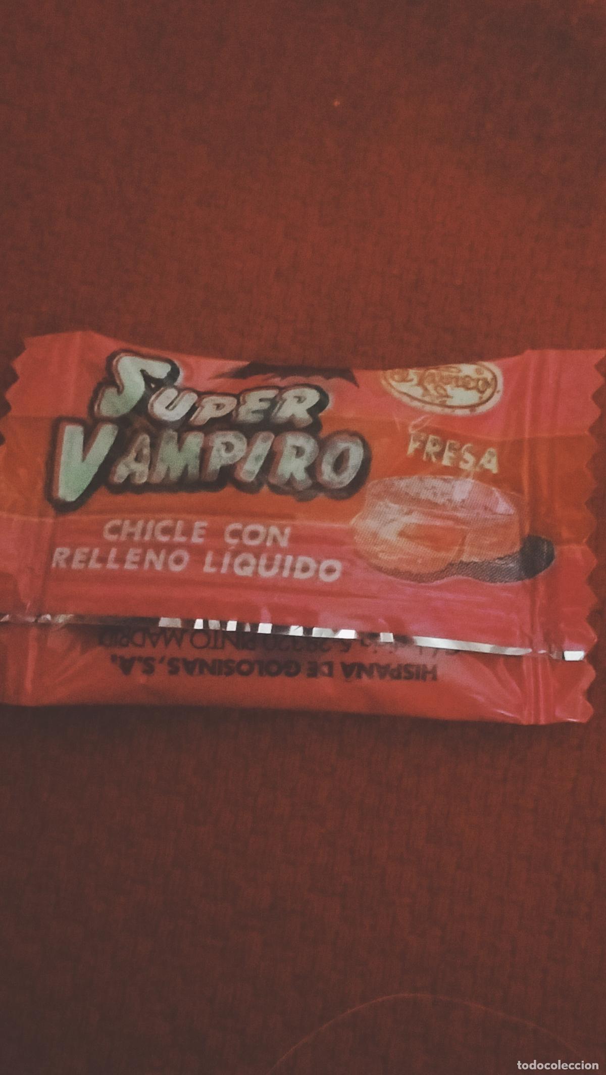 Figuras de goma y PVC: ANTIGUO CHICLE SUPER BAMPIRO - Foto 2