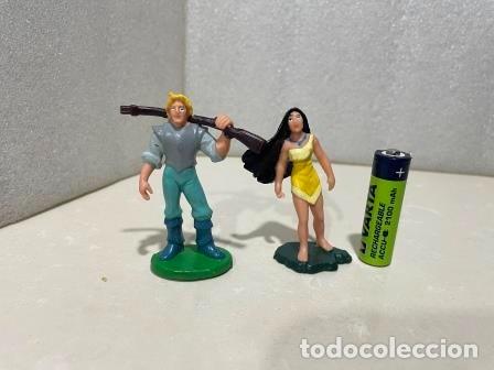 Figuras de goma y PVC: BULLYLAND - John Smith y Pocahontas 5 - Foto 1