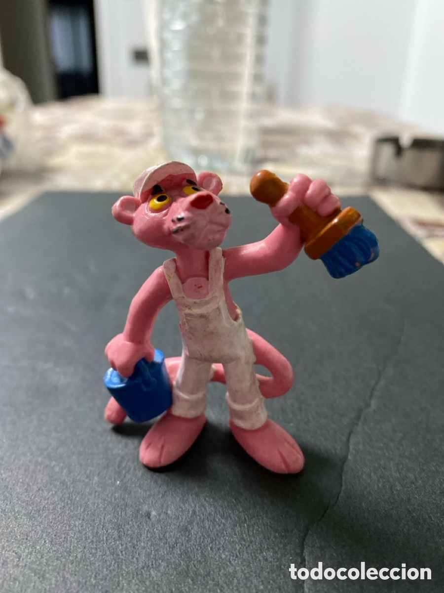 Figuras de goma y PVC: Figura pvc Pantera Rosa - Foto 1