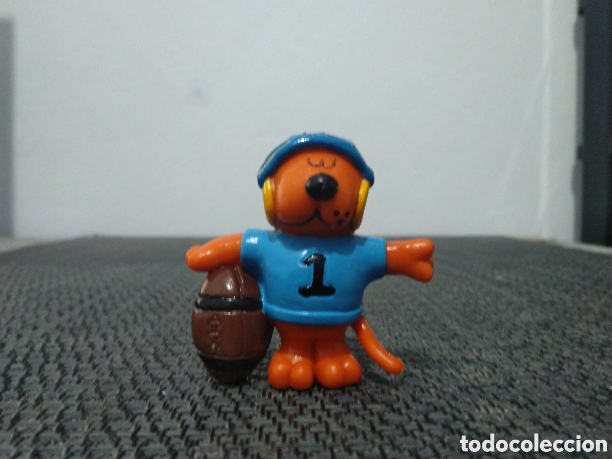 Figurines en Caoutchouc et PVC: FIGURA PVC ISIDORO MC NAUGHT 1983 POLISTIL DIBUJOS ANIMADOS A&Ntilde;OS 80 SONIA RUGBY FUTBOL AMERICANO