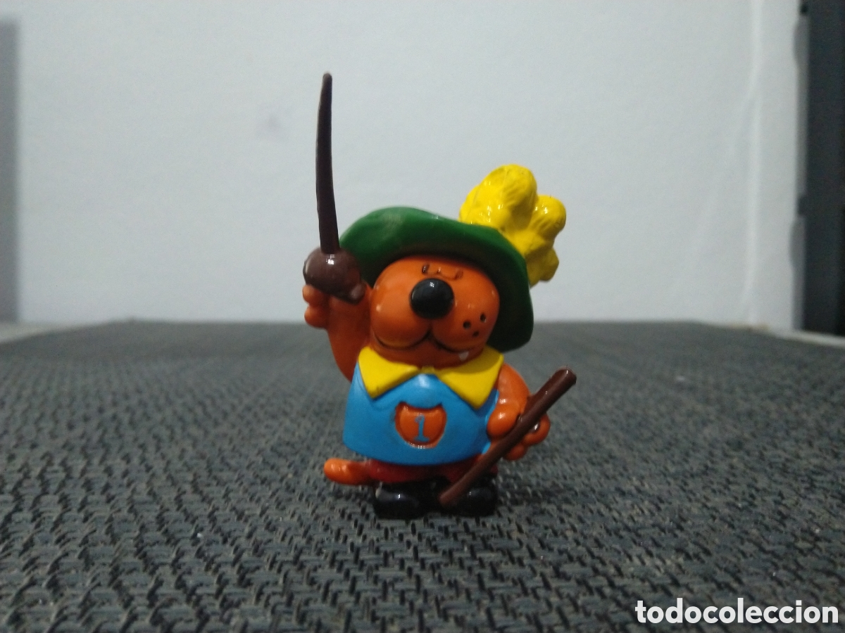 Figuras de Borracha e PVC: FIGURA PVC ISIDORO MC NAUGHT 1983 POLISTIL DIBUJOS ANIMADOS A&Ntilde;OS 80 SONIA MOSQUETERO DARTA&Ntilde;AN
