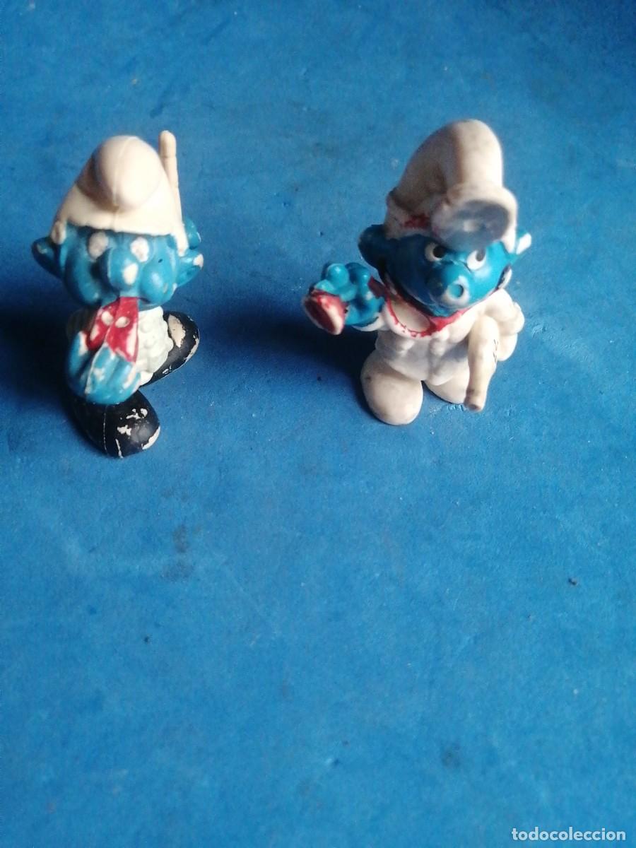 Figuras de goma y PVC: Figuras de PVC Pitufos - Foto 1