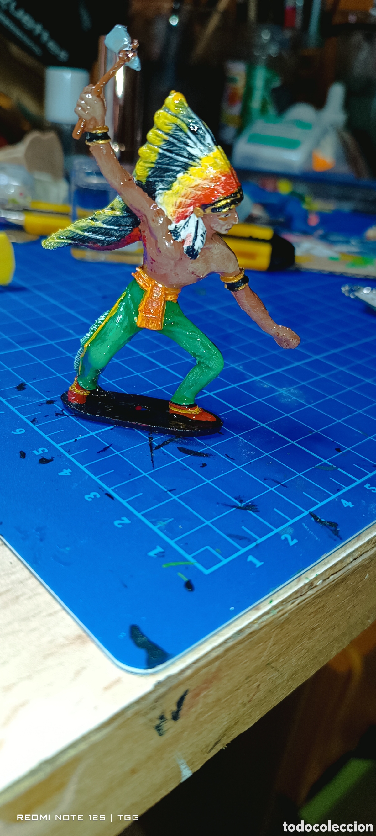 Figuras de goma y PVC: Indio Comansi 2 generaci&oacute;n - Foto 3