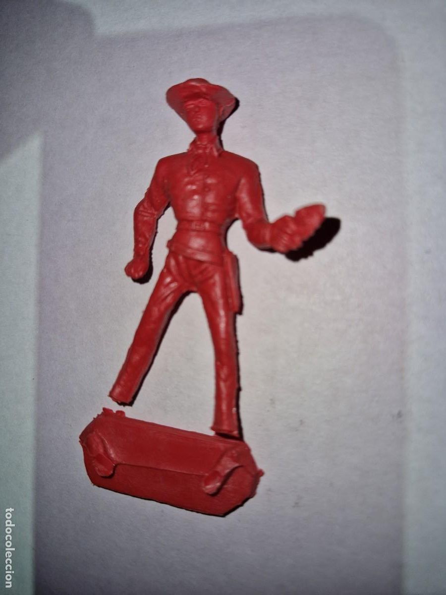 Figuras de goma y PVC: VAQUERO FIGURA DEL OESTE DE COMANSI - Foto 1