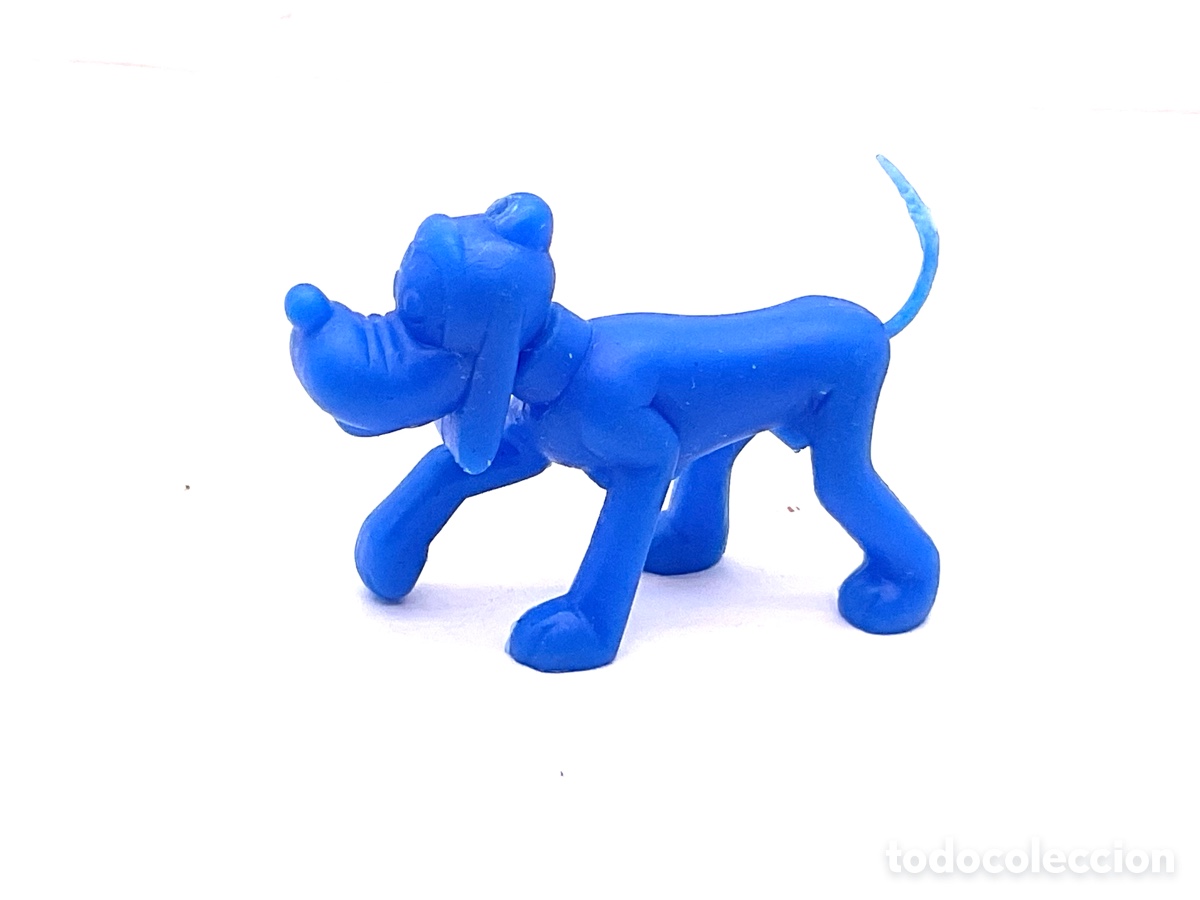 Figuras de goma y PVC: Antigua Figura en Pl&aacute;stico de Pluto. - Foto 2