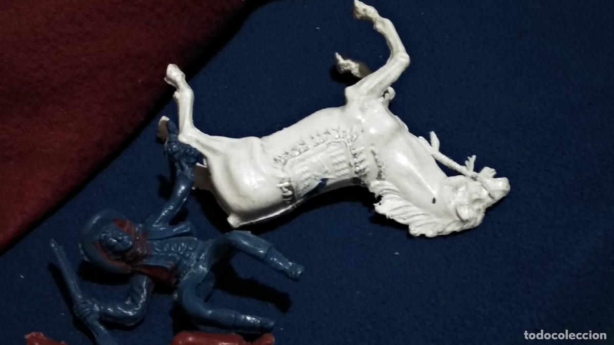 Figuras de goma y PVC: Lote mu&ntilde;ecos vintage pl&aacute;stico indios y vaqueros reamsa pech comansi ? - Foto 4