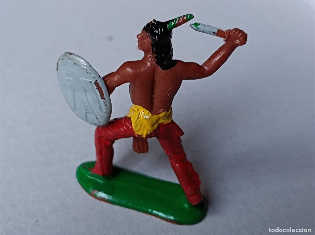 Figuras de goma y PVC: TRES INDIOS DE PL&Aacute;STICO - Foto 5