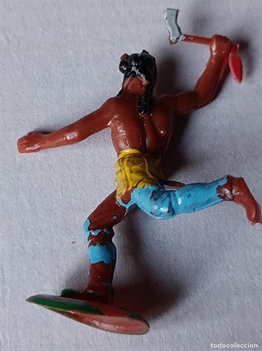 Figuras de goma y PVC: TRES INDIOS DE PL&Aacute;STICO - Foto 7