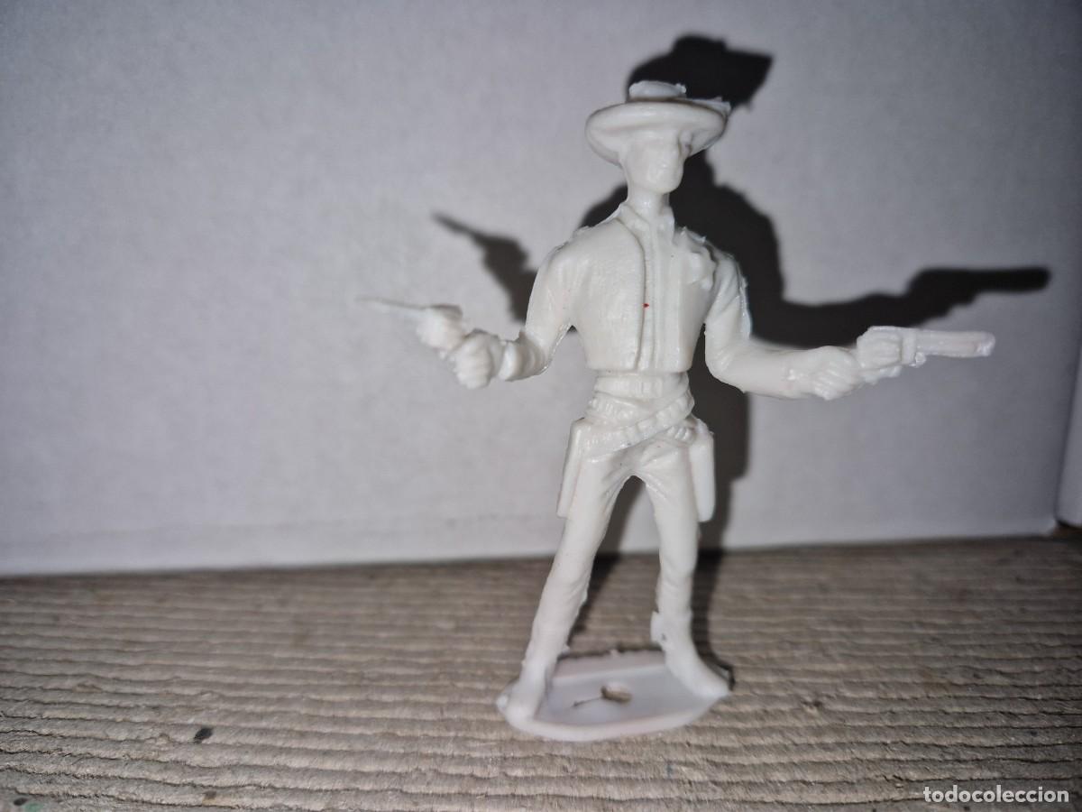 Figuras de goma y PVC: VAQUERO FIGURA DEL OESTE COMANSI - NUEVA - Foto 1