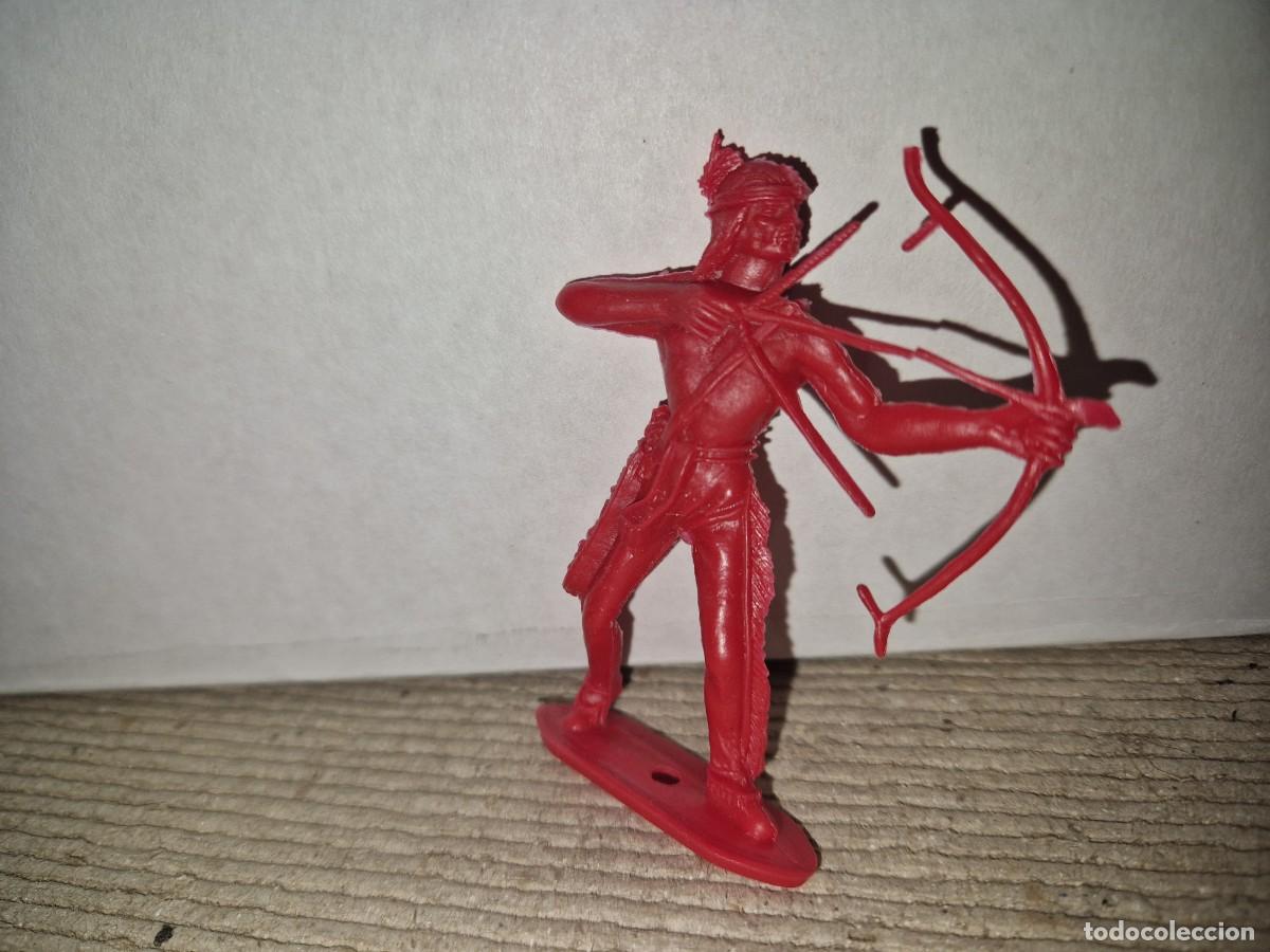 Figuras de goma y PVC: INDIO DE COMANSI - NUEVO - Foto 1