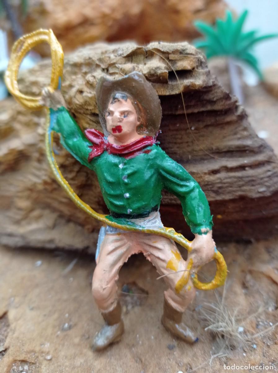 Figuras de goma y PVC: Vaquero de comansi primera &eacute;poca - Foto 1