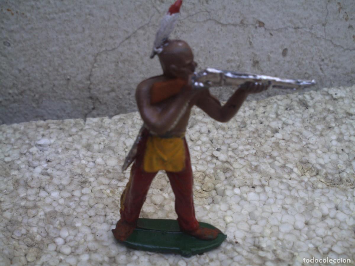 Figuras de goma y PVC: indio de comansi primera epoca - Foto 1