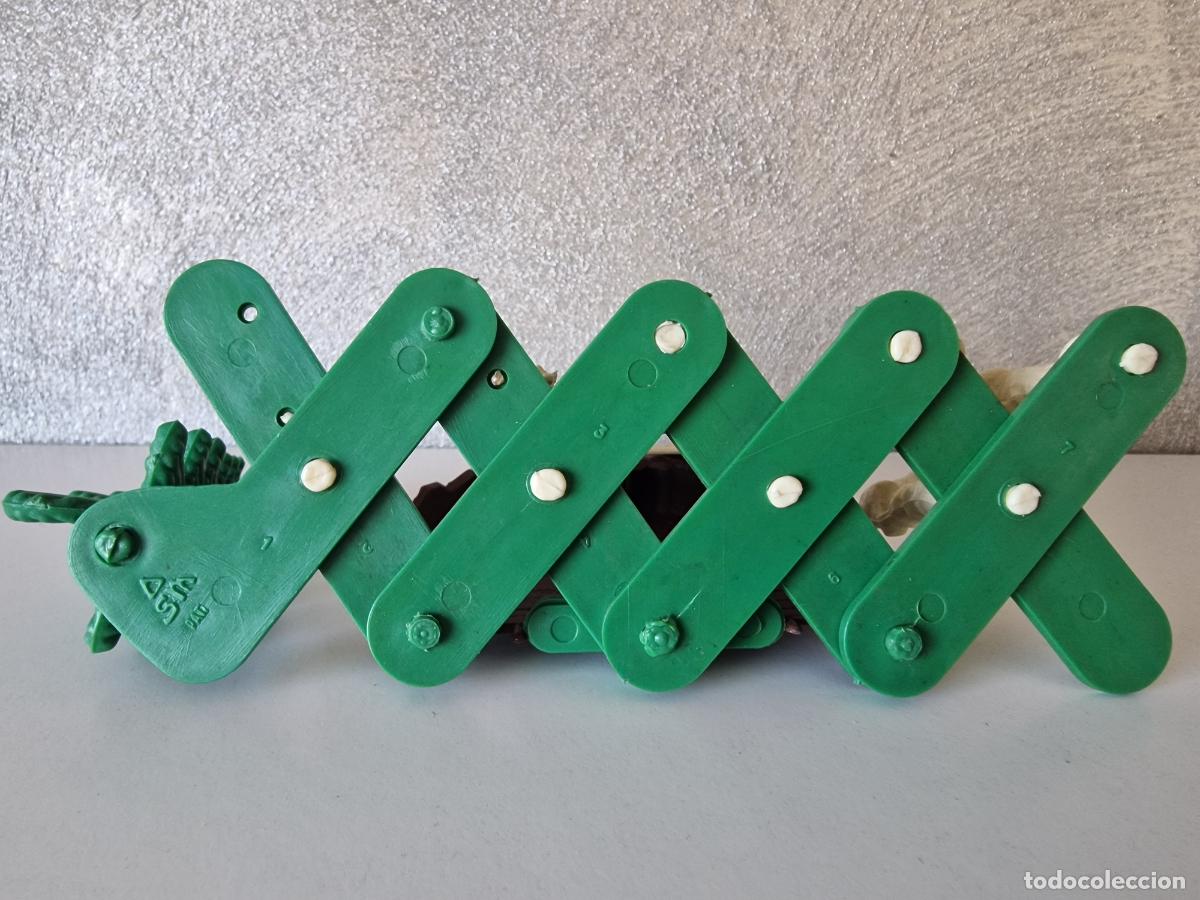 Figuras de goma y PVC: CURIOSO MINI BELEN DE PLASTICO - Foto 7