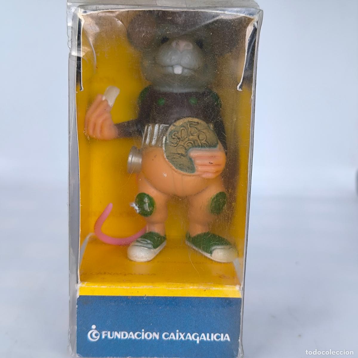 Figuras de Borracha e PVC: Figura RATONCITO P&Eacute;REZ EN CAJA CAIXA DE GALICIA DESIGN TOYS