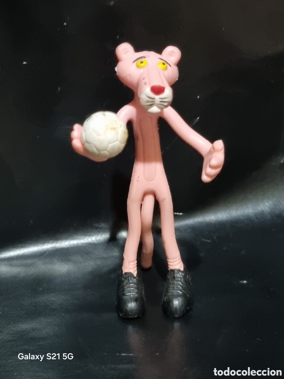 Figuras de goma y PVC: FIGURA PVC PANTERA ROSA - Foto 1