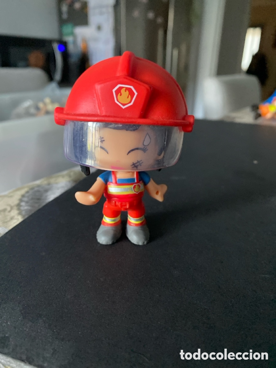 Figuras de Goma y PVC: Figura pvc pinypon bombera