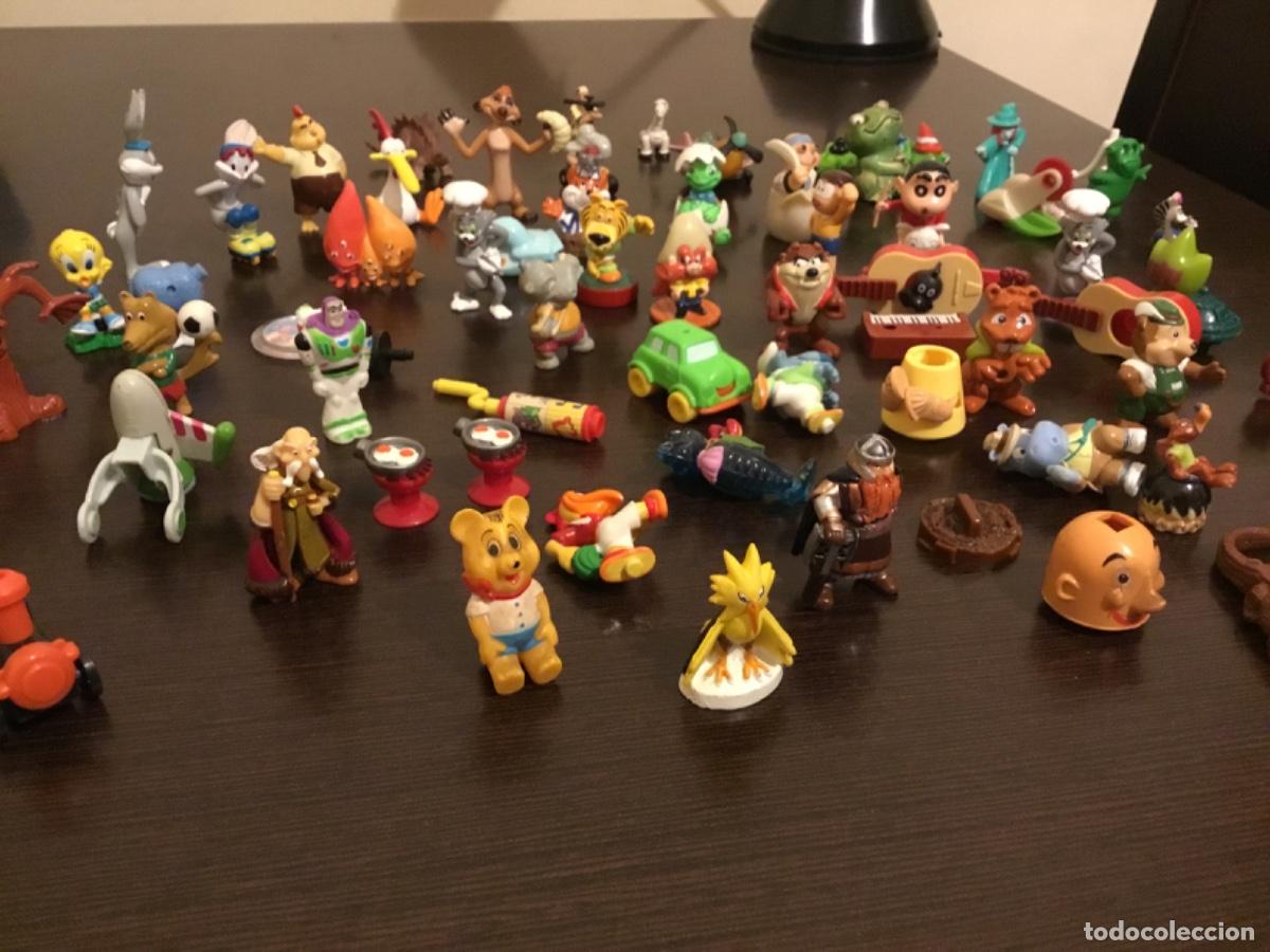 Figuras de goma Kinder: Kinder sorpresa mu&ntilde;ecos lote - Foto 2