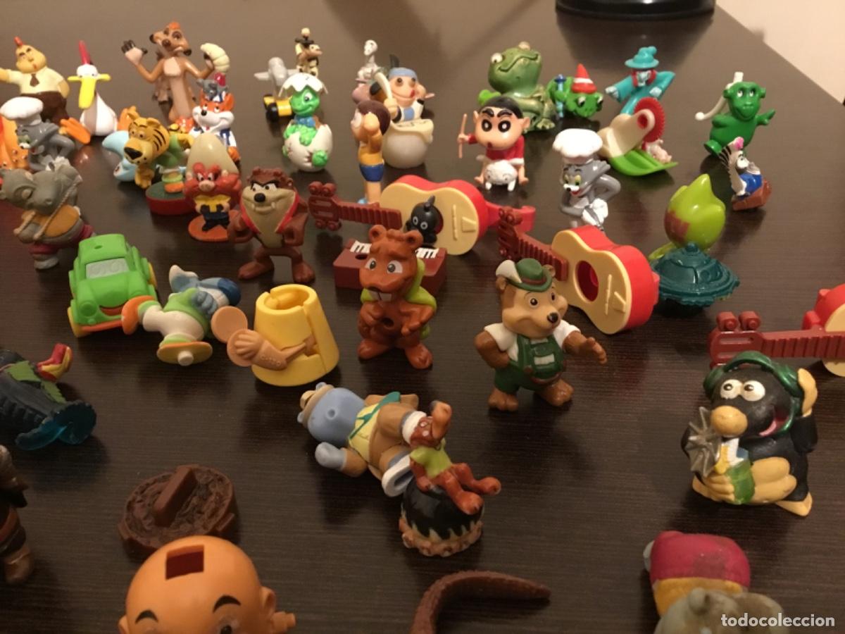 Figuras de goma Kinder: Kinder sorpresa mu&ntilde;ecos lote - Foto 3