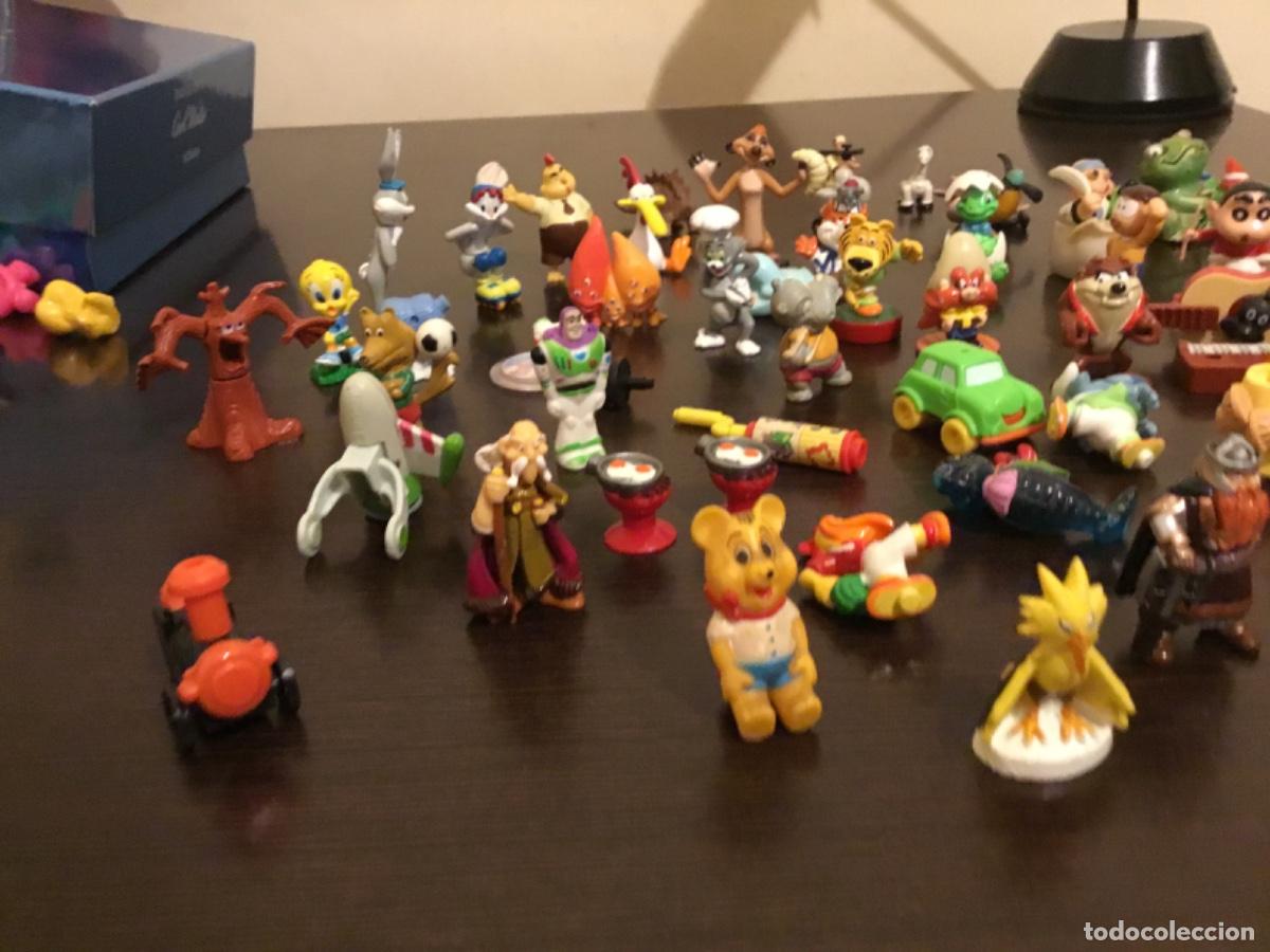 Figuras de goma Kinder: Kinder sorpresa mu&ntilde;ecos lote - Foto 4