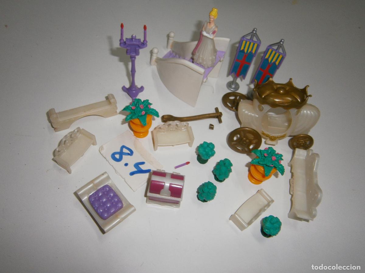 Figuras de goma y PVC: GRAN LOTE PRINCESA Y COMPLEMENTOS VARIOS - Foto 1