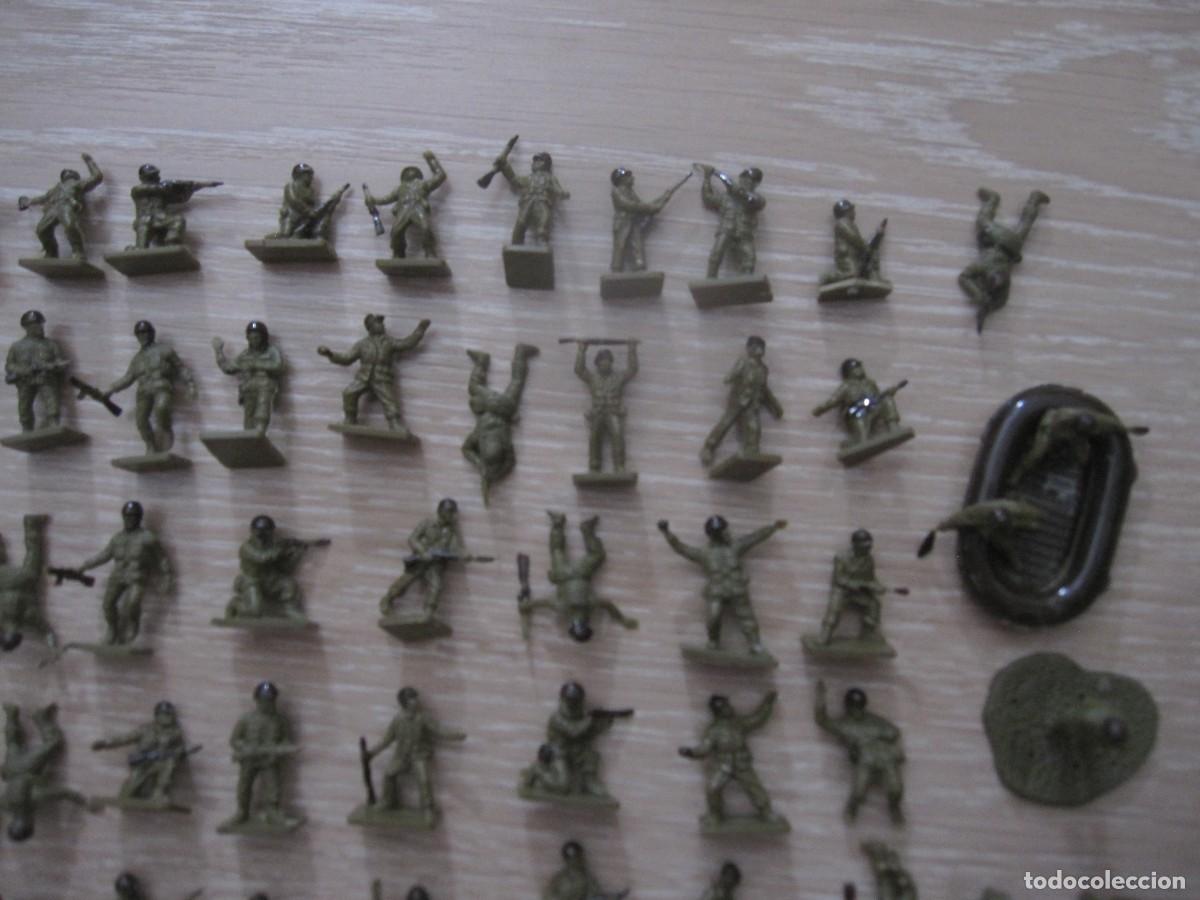 Figuras de goma y PVC: EJERCITO DE SOLDADITOS. - Foto 3