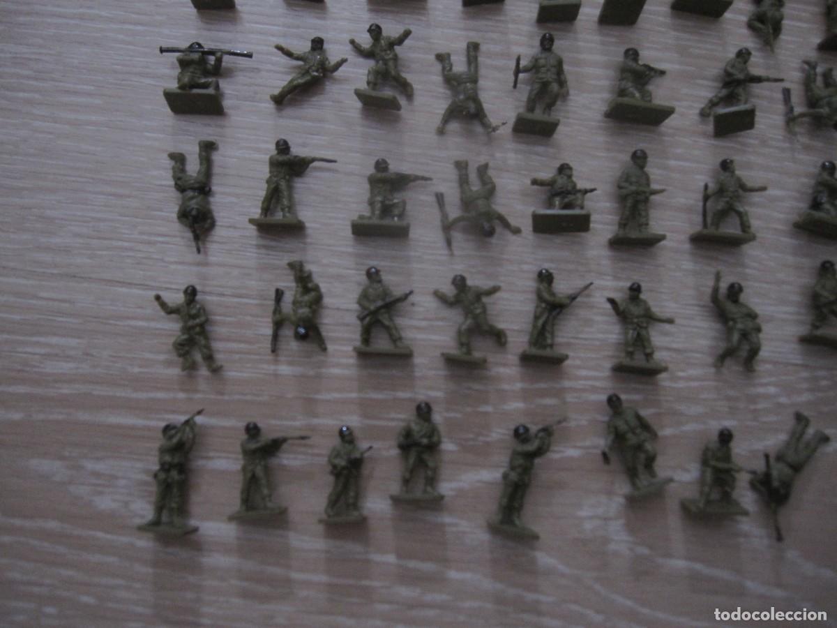 Figuras de goma y PVC: EJERCITO DE SOLDADITOS. - Foto 4