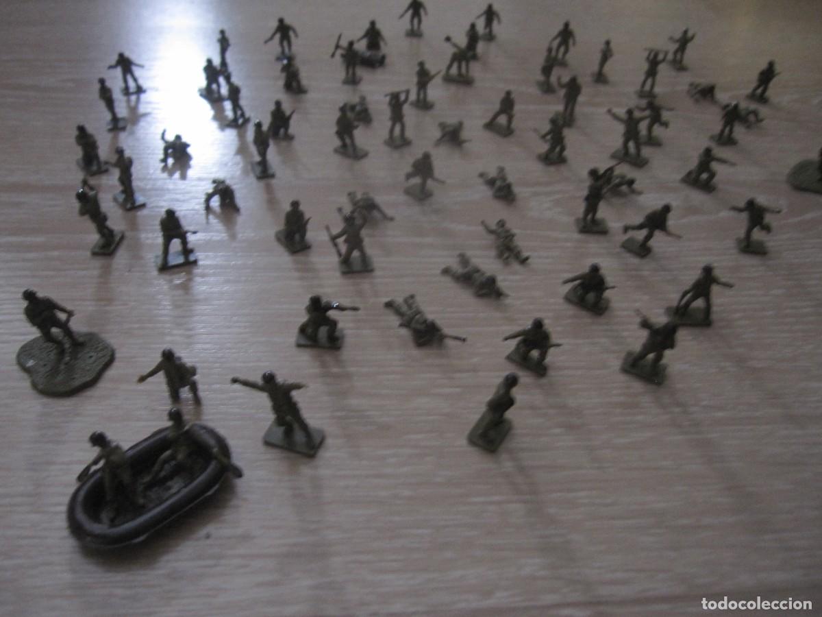 Figuras de goma y PVC: EJERCITO DE SOLDADITOS. - Foto 6